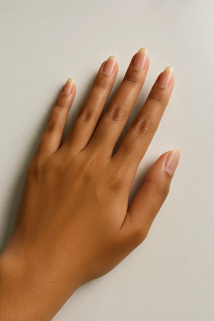 Foto asli sebelum analisa nail art