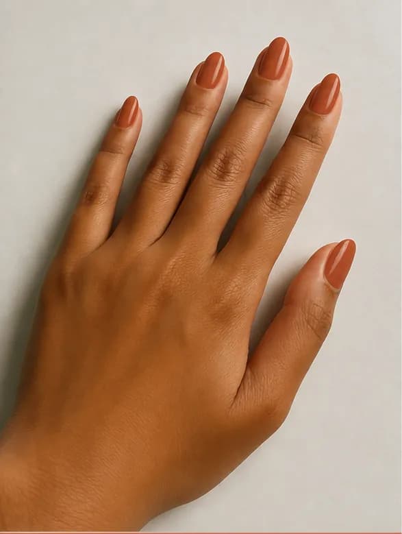 Preview nail art: Terracotta Bliss