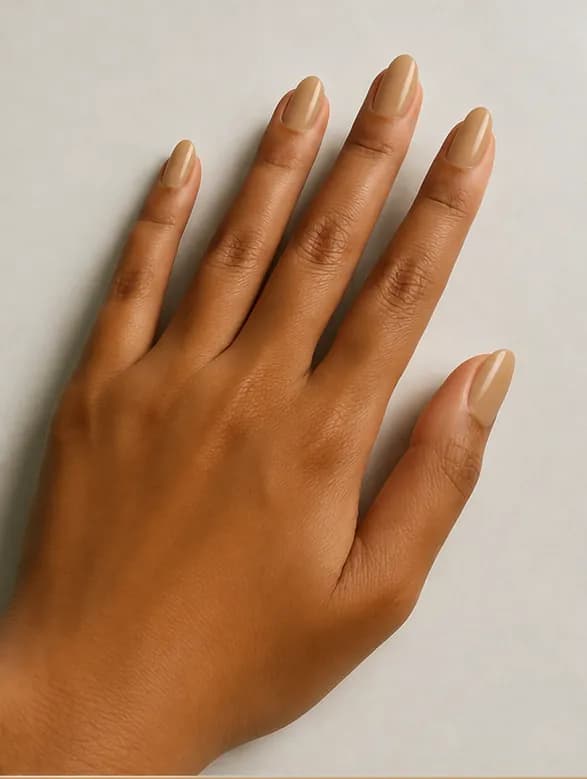 Preview nail art: Golden Beige